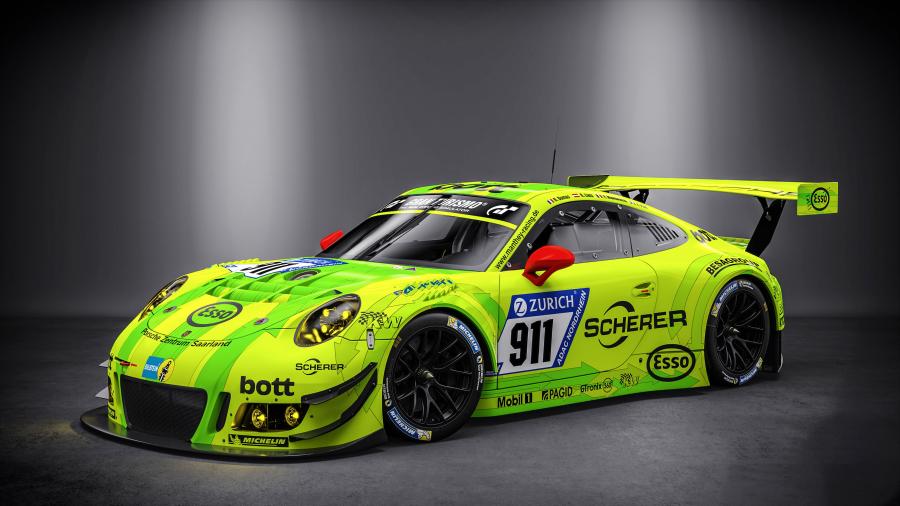  Porsche 911 GT3 R 2016 года  (фото 6 из 11)